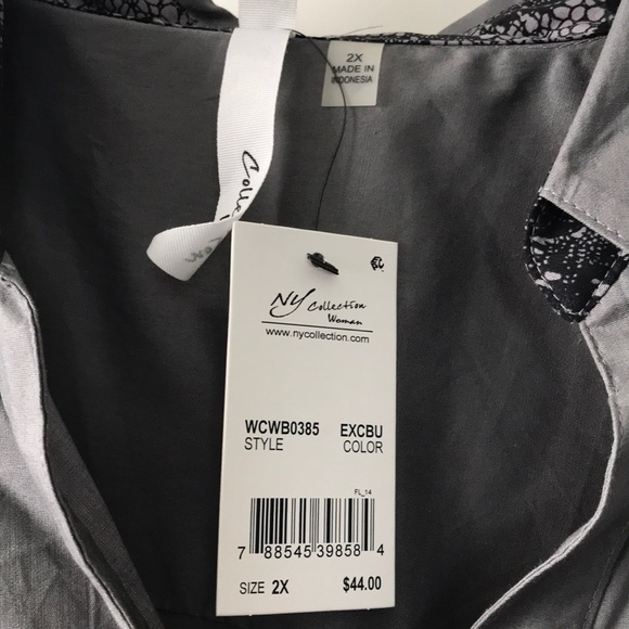 NY Collection button down - Picture 2 of 2